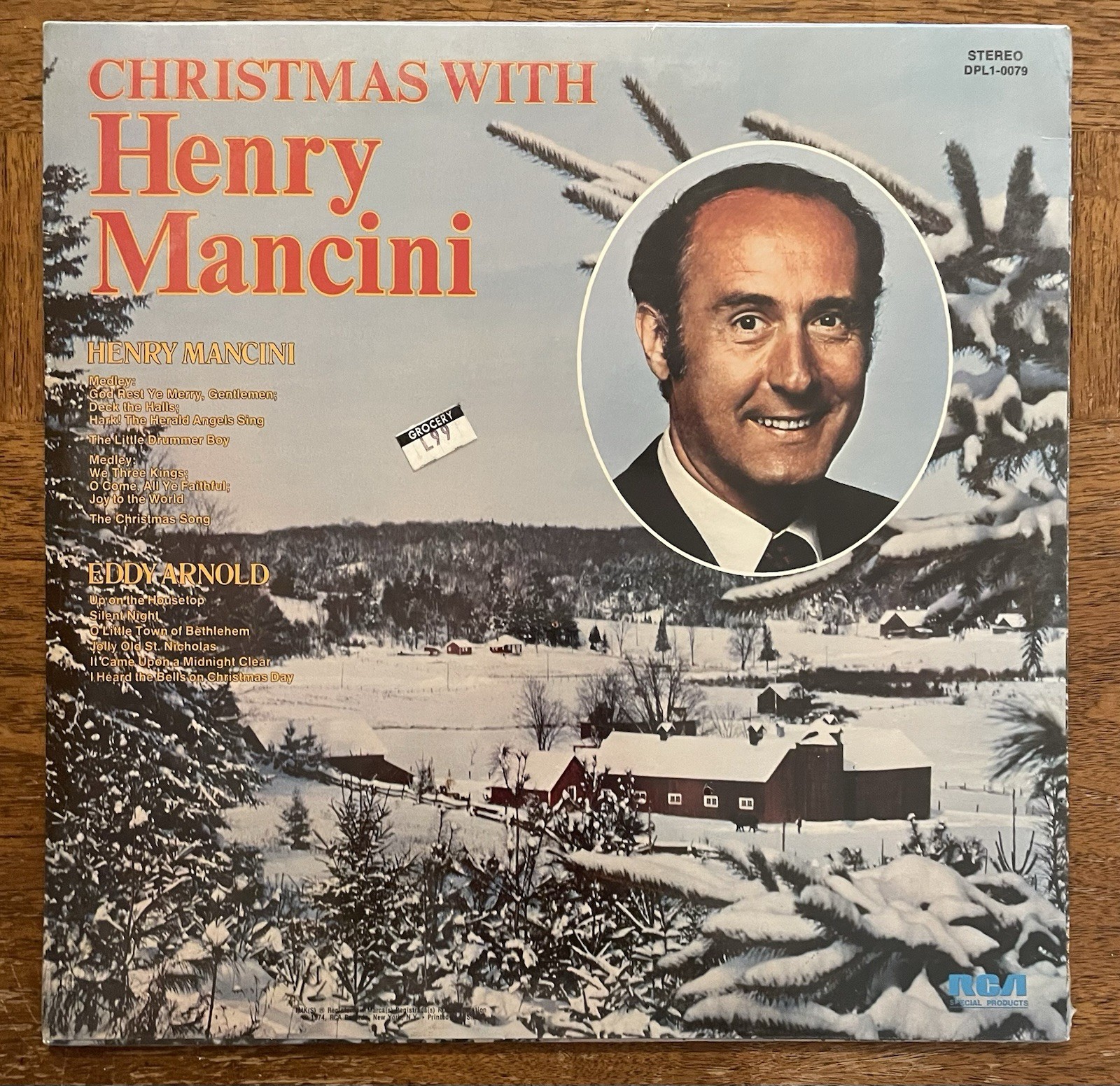 Henry Mancini Christmas With Henry Mancini / Eddie Arnold Christmas Songs Sealed