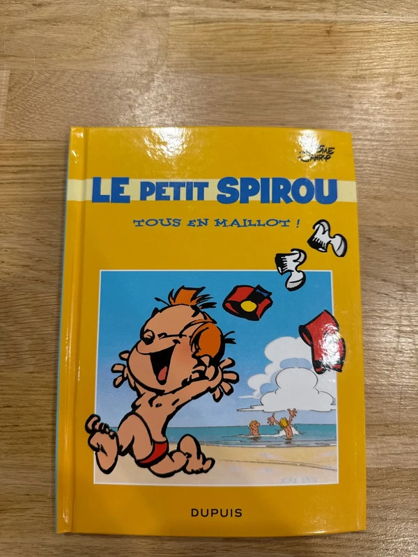 Le petit Spirou tous en maillot !