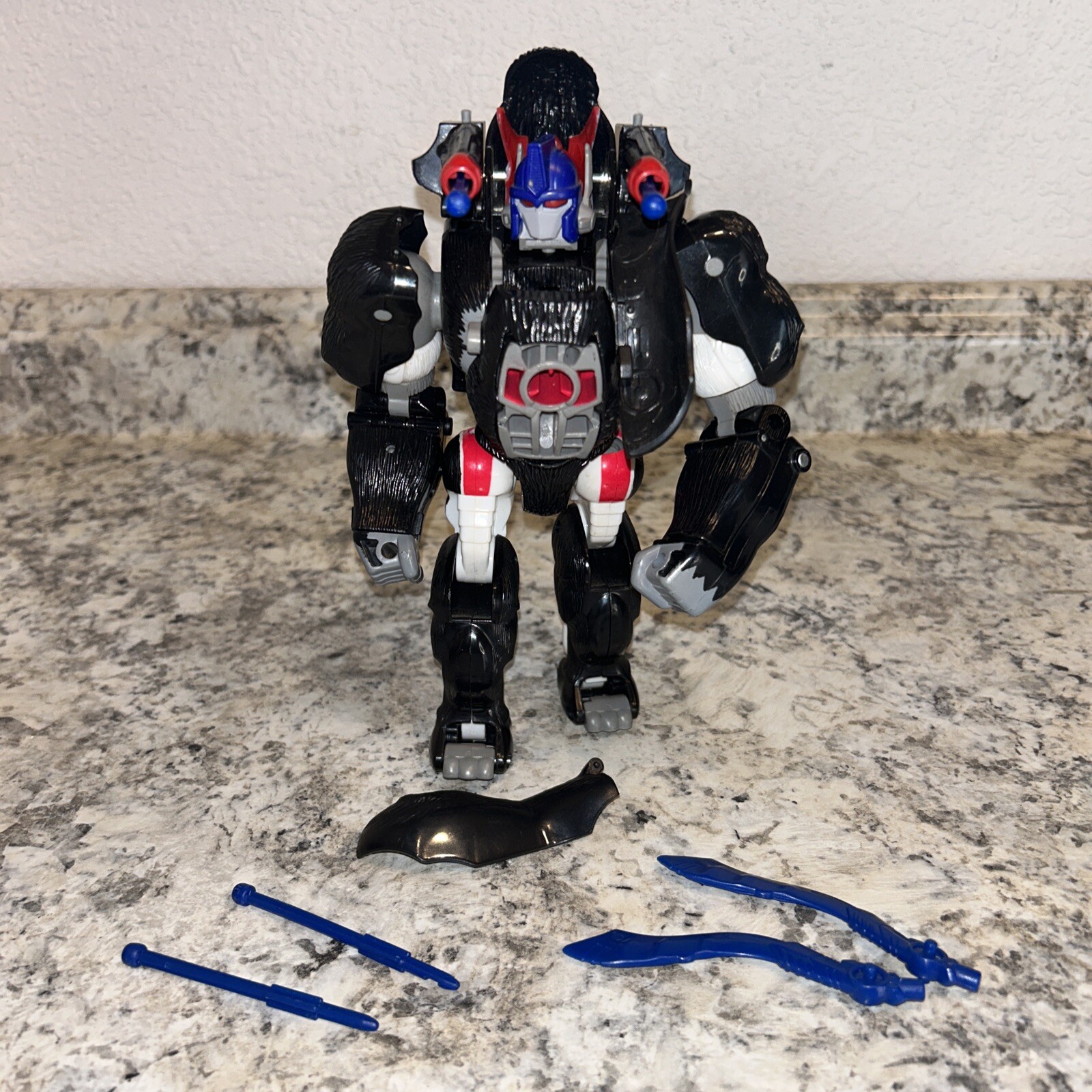 Vintage Beast Wars Transformers OPTIMUS PRIMAL quasi completo Kenner 1996 E1