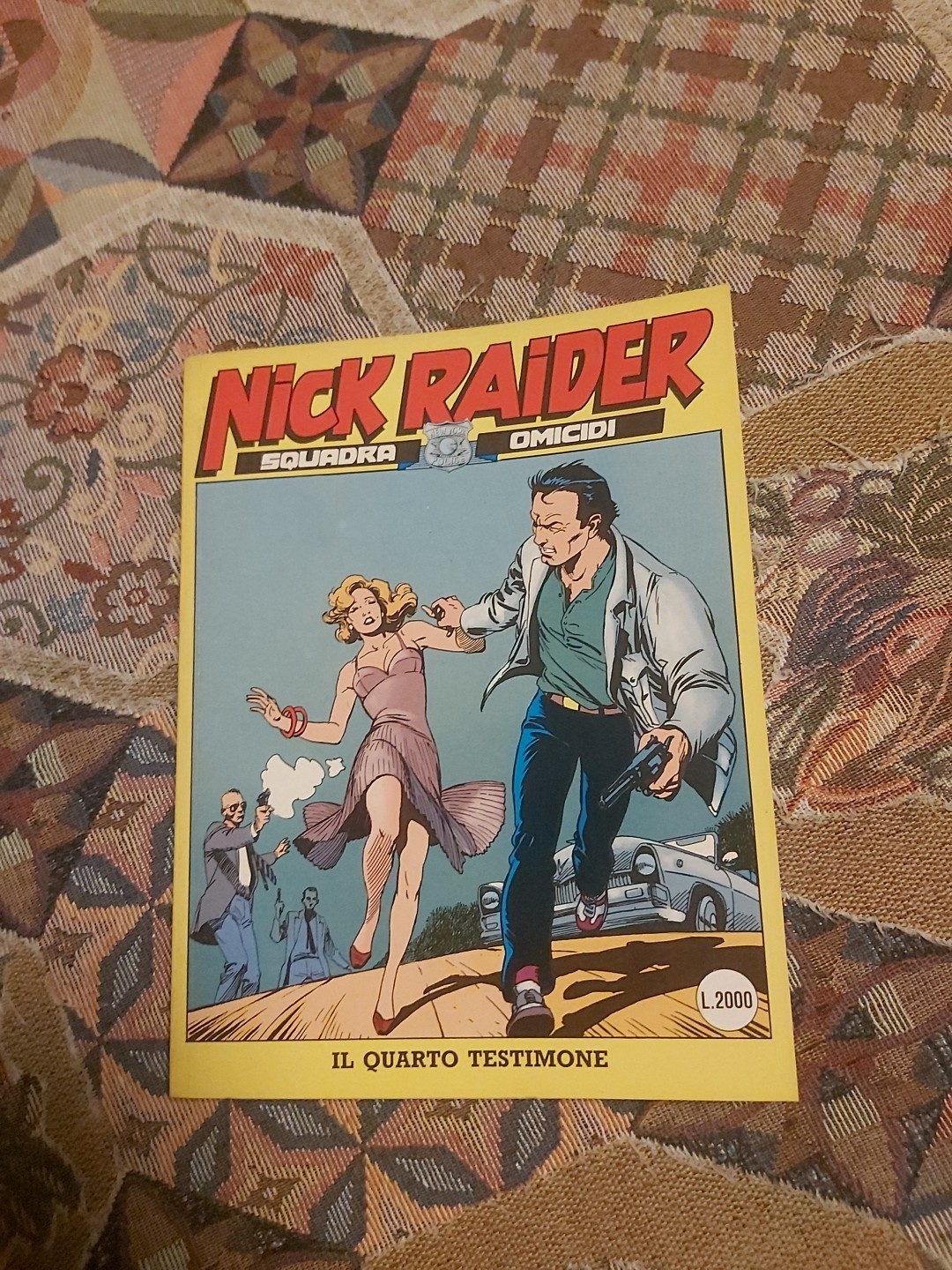  Sergio Bonelli Editore : Nick Raider n. 26 Il Quarto Testimone 