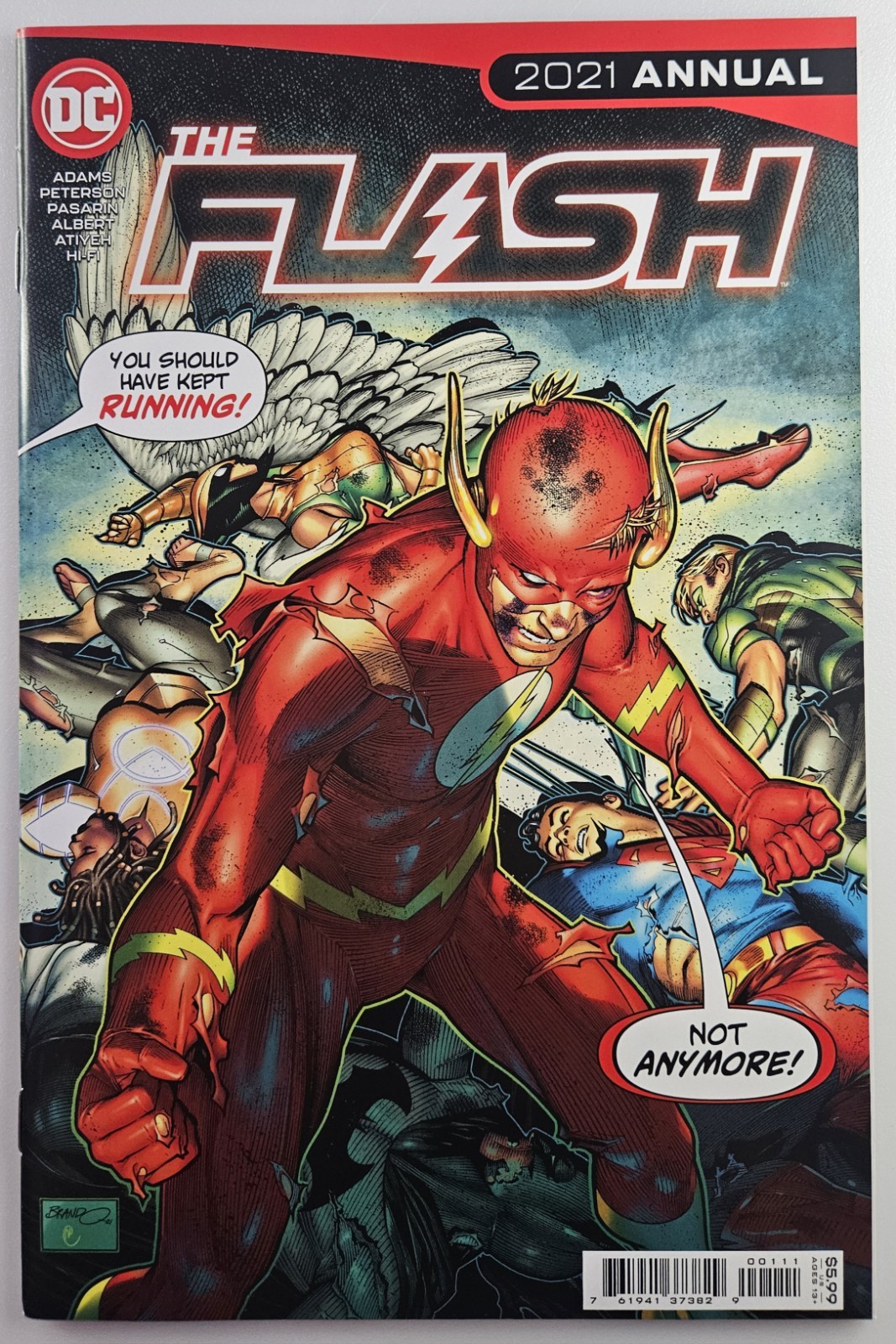 The Flash - Annuale 2021 #1 - Copertina A - Copertina Brandon Peterson (2021) DC Comics