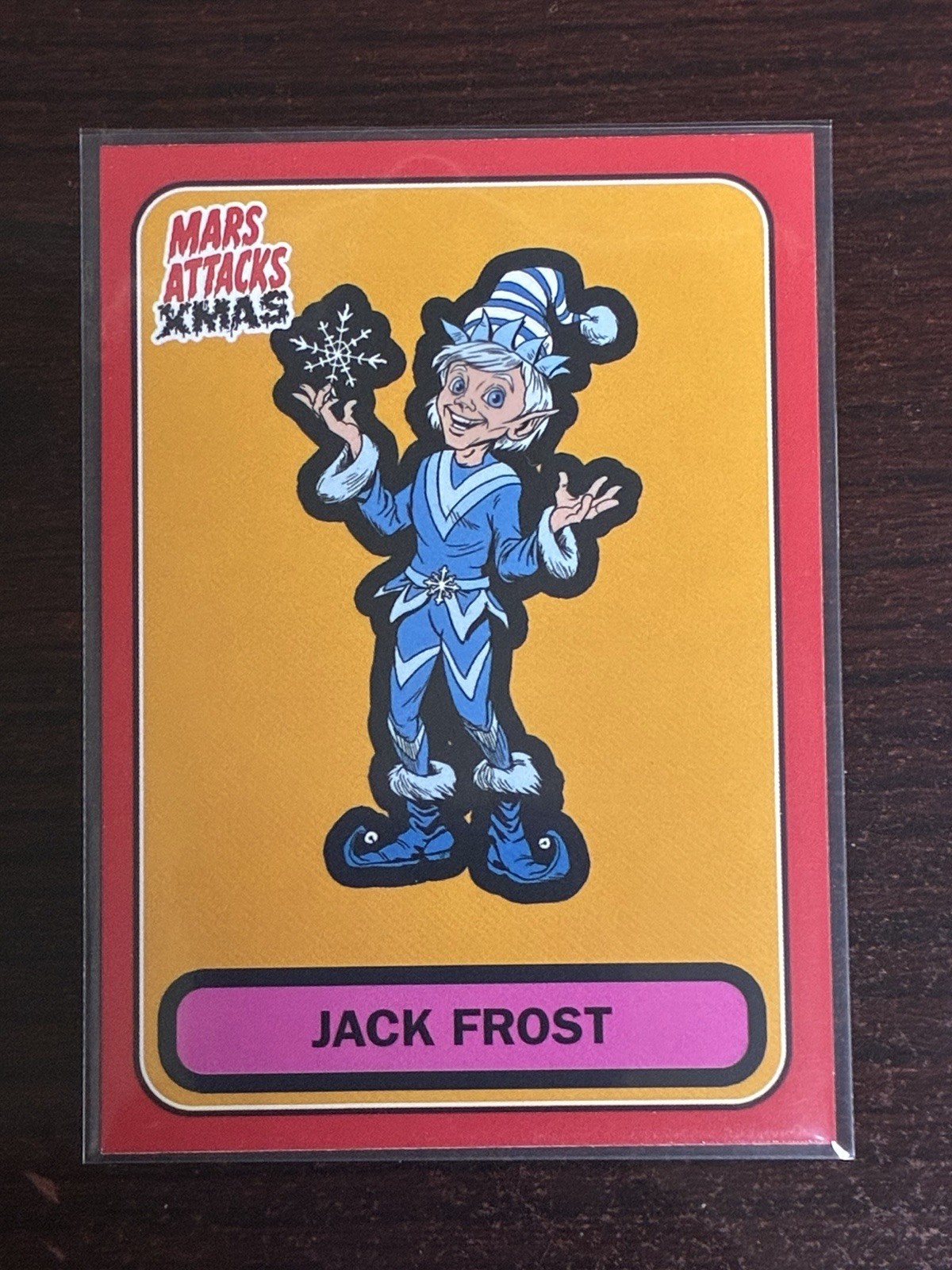 2026 TOPPS MARS ATTACCHI NATALE RED JACK FROST #B-60