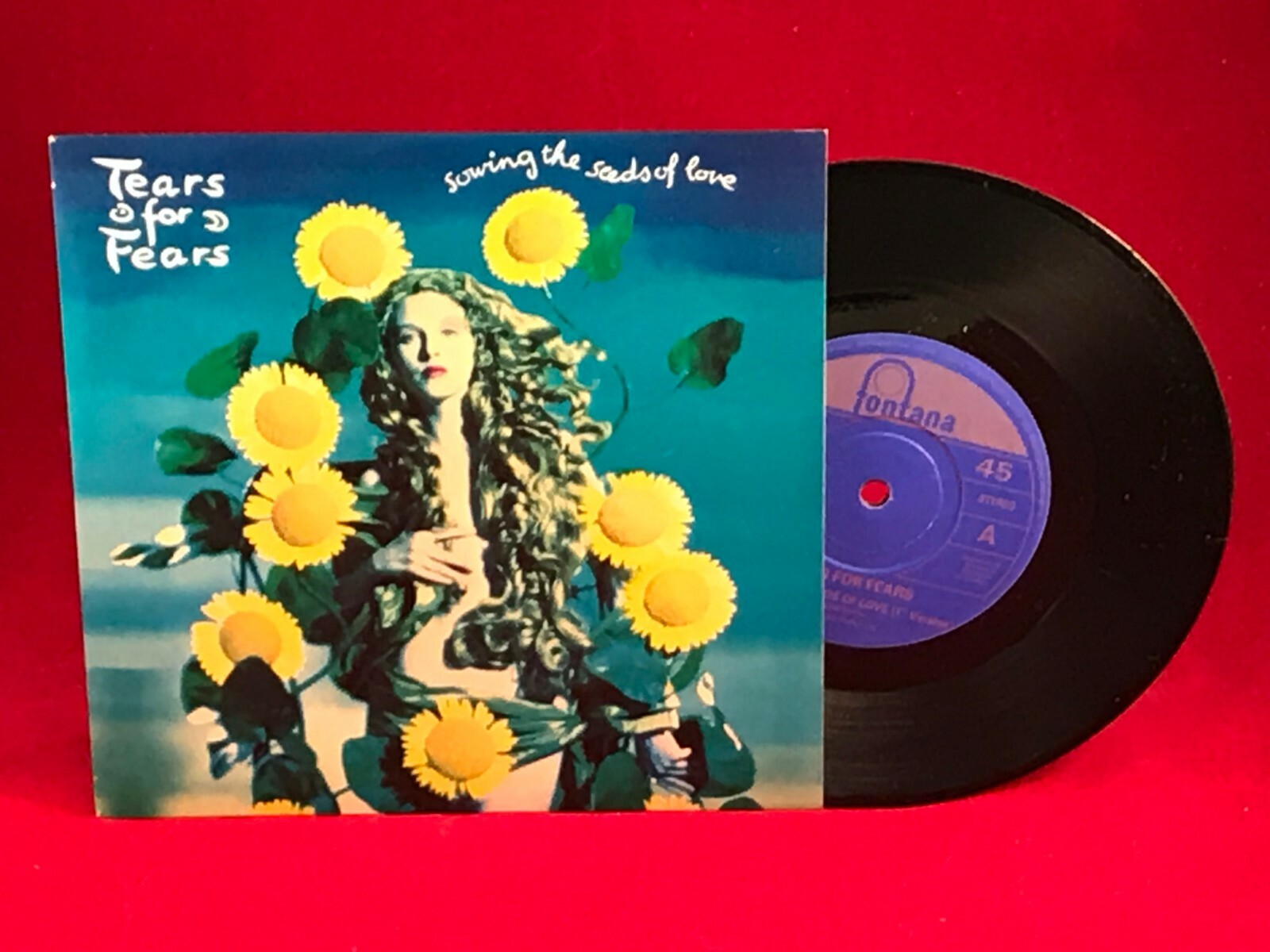 TEARS FOR FEARS Sowing The Seeds Of Love 1989 UK 7" vinyl single original 45