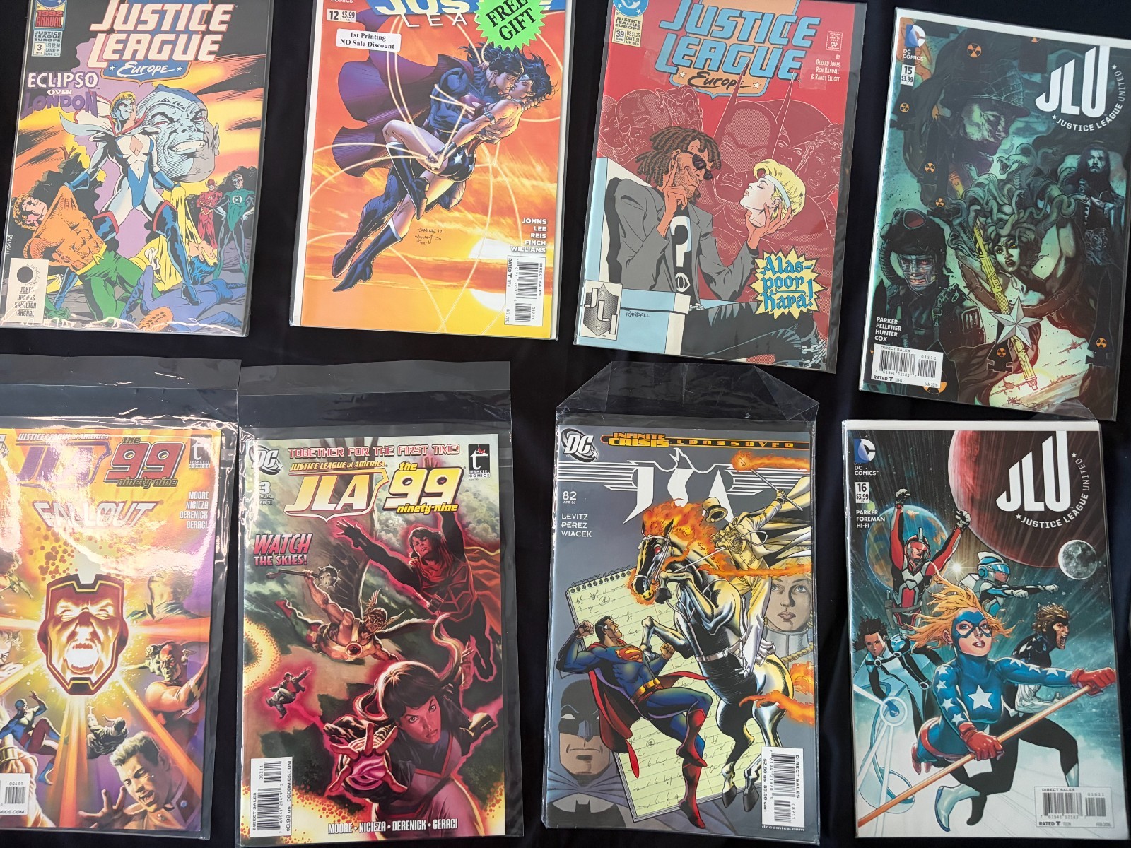 Lotto fumetti Justice League lotto misto 8 fumetti