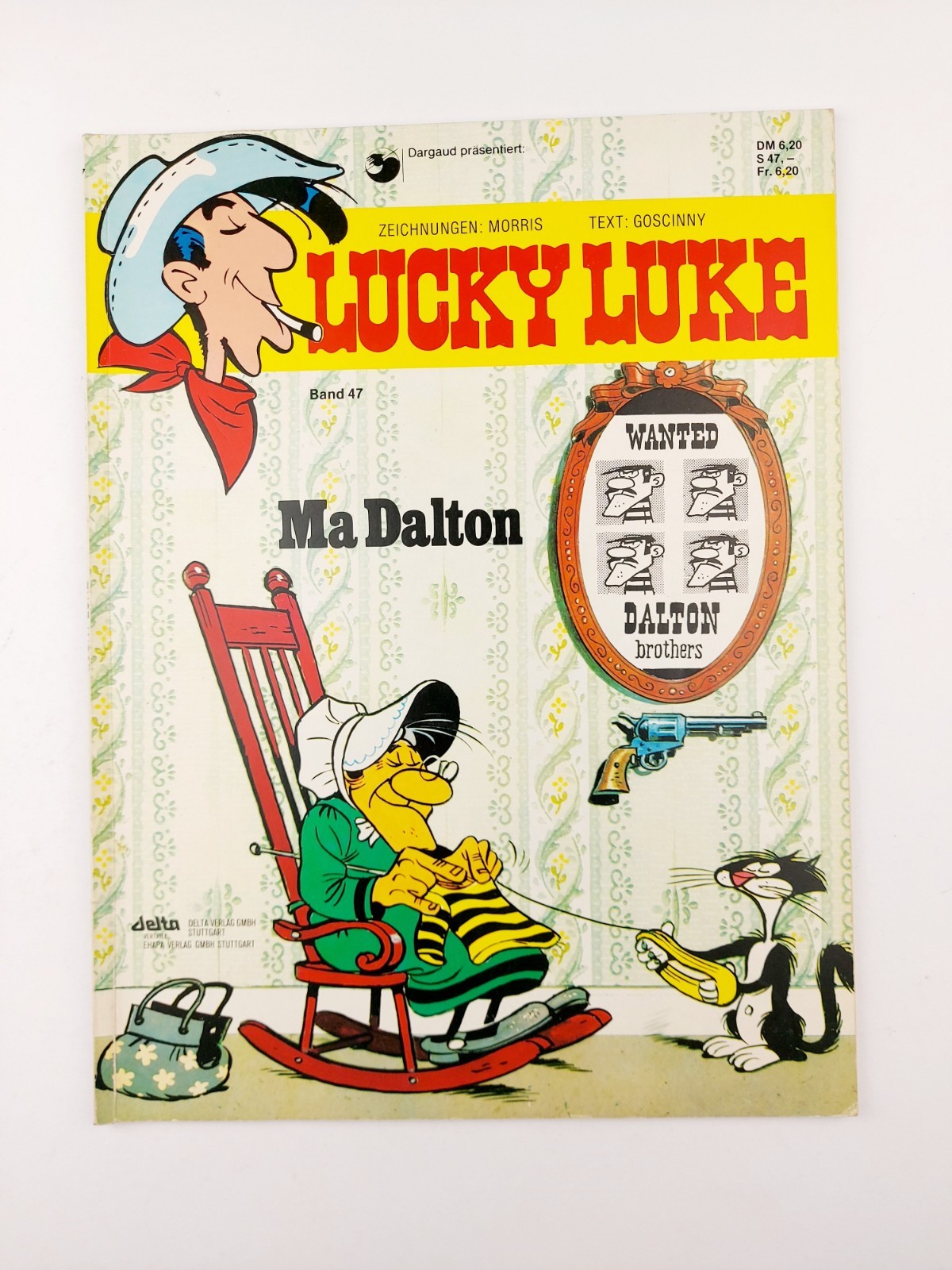 Album fumetti Delta / prima edizione / Lucky Luke volume 47 / ottime condizioni / Z1