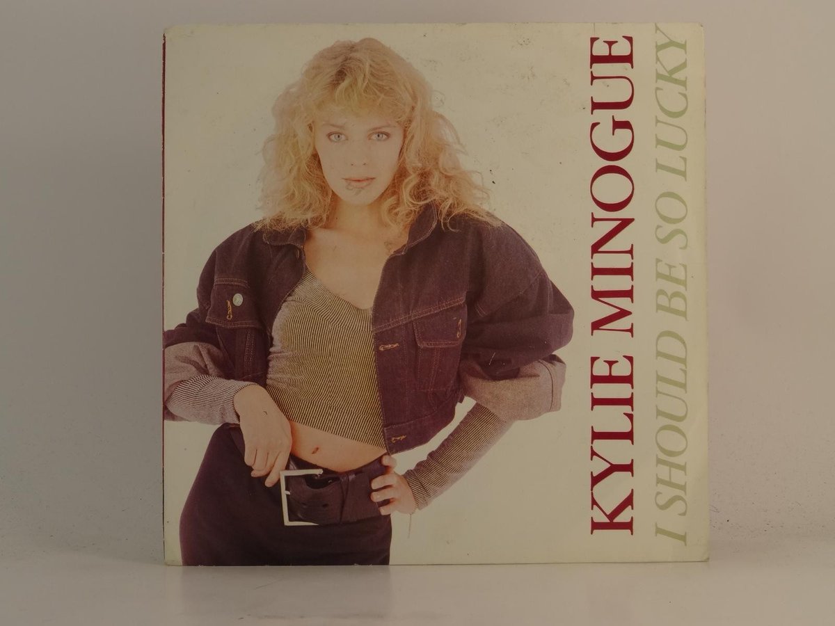 KYLIE MINOGUE I SHOULD BE SO LUCKY (10) (78) 2 Track 7" Single including Picture