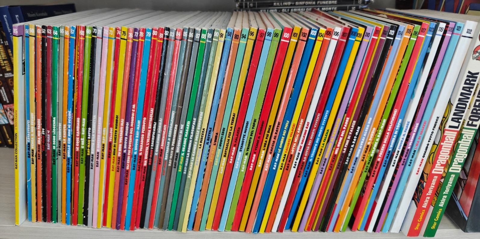 Rat-Man Collection - Sequenza 15-122 - 64 numeri - Leo Ortolani - Panini Comics