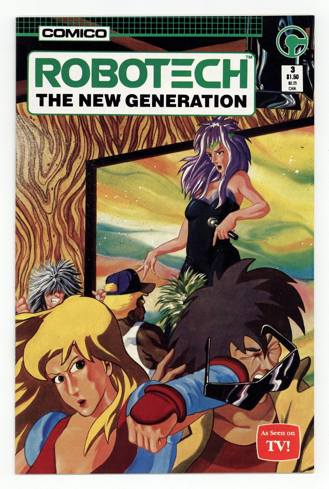 Robotech La Nuova Generazione #3 VF+ 8.5 1985
