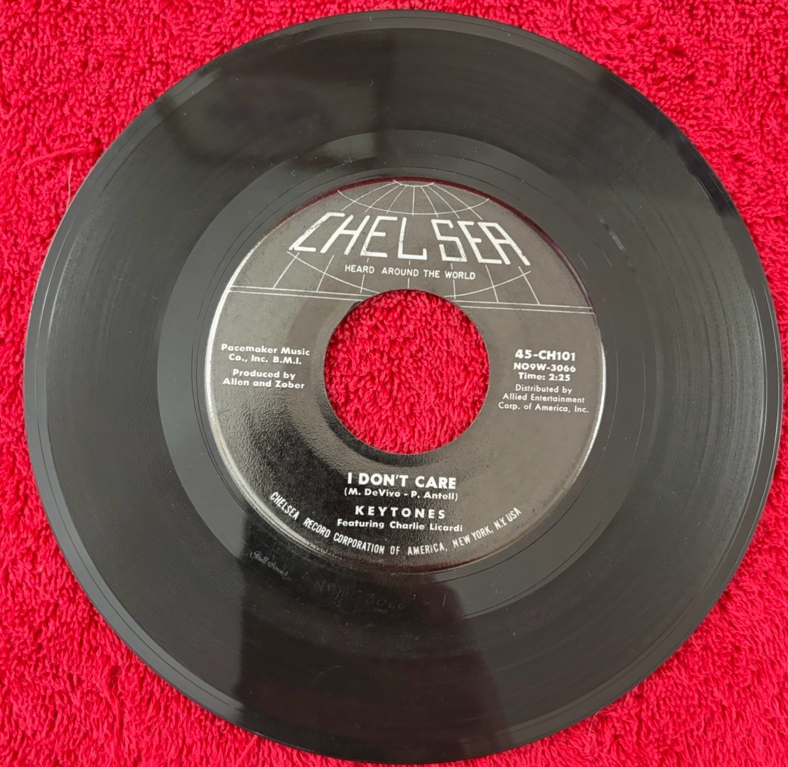 Keytones I Don't Care / La Do Da Da 1962 Chelsea Garage Rock 45 Ultrasonic