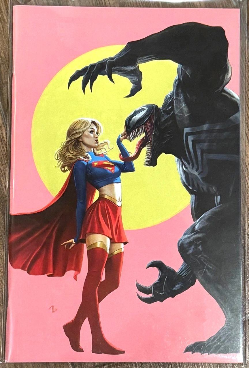 SPIDER-MAN SUPERMAN #1 ADI GRANOV NYCC VARIANTE VERGINE ESCLUSIVA QUASI NUOVO 2026 VELENO