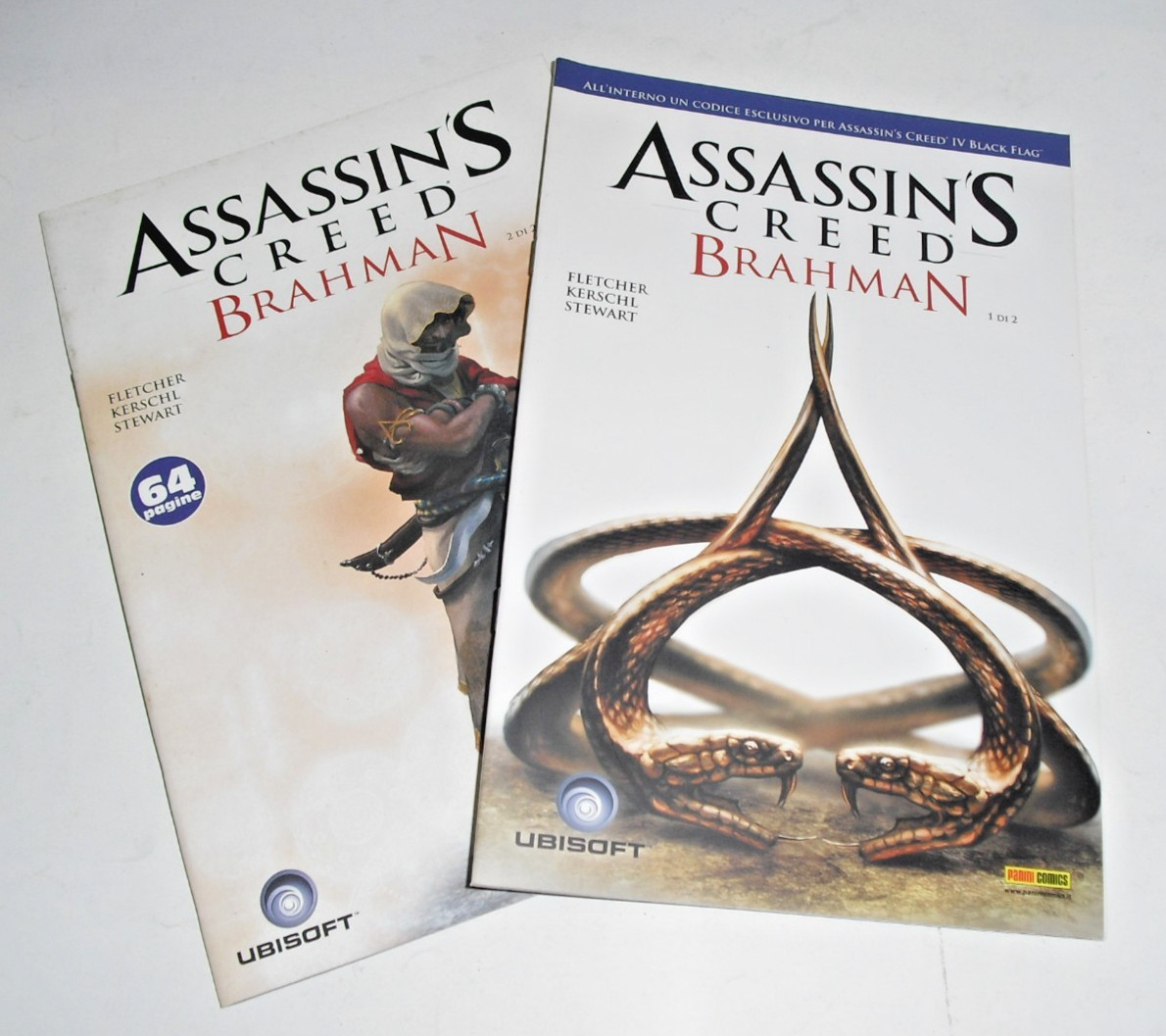 (sup2) marvel Panini ASSASSIN'S CREED - BRAHMAN  1 - 2 COMPLETA