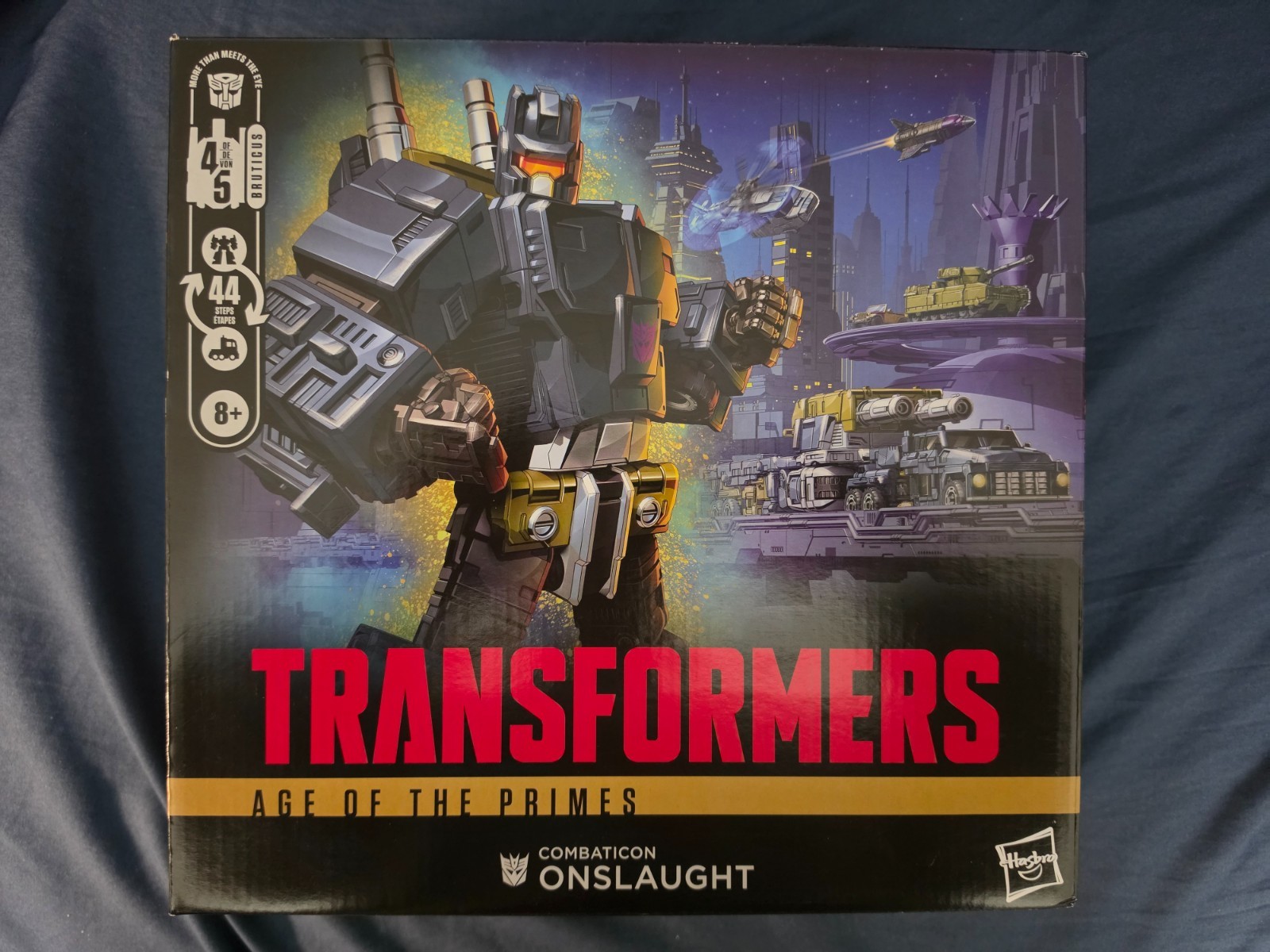 Transformers: Ages of the Primes Combaticon Classe Comandante Assalto Hasbro