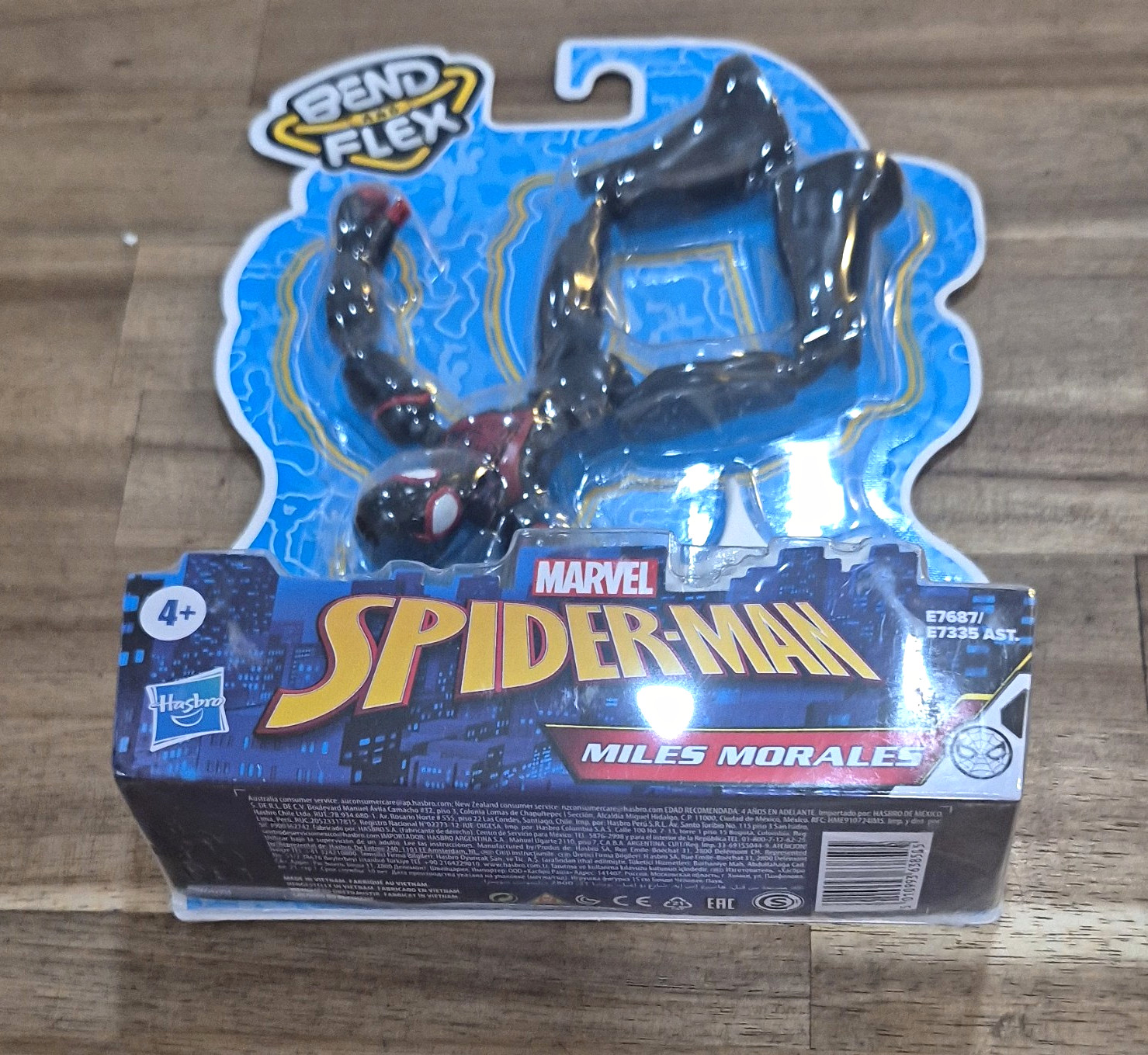 Hasbro Marvel Spider-Man Bend and Flex Miles Morales Figure w/ Web Accessory