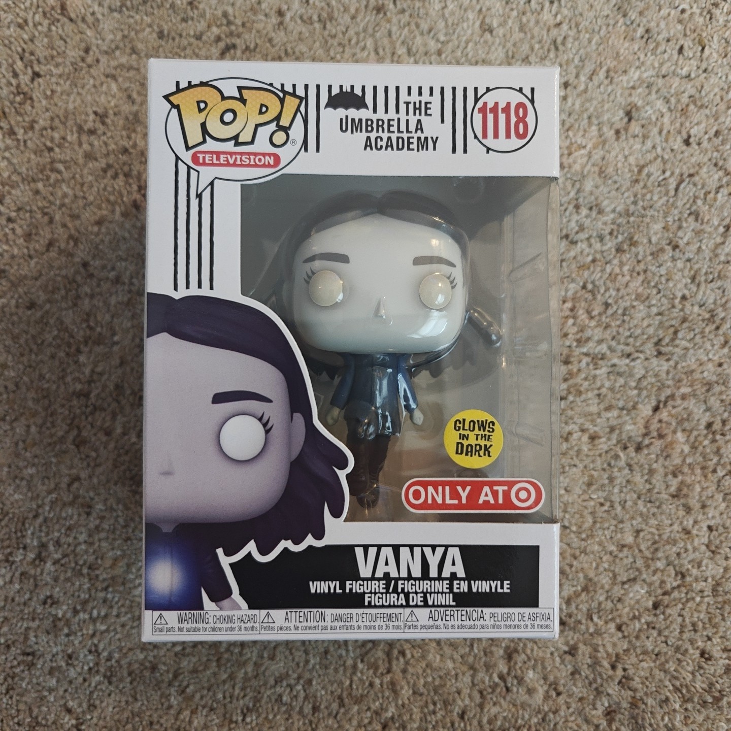 The Umbrella Academy: Vanya (Glow in Dark) Funko Pop! Vinile