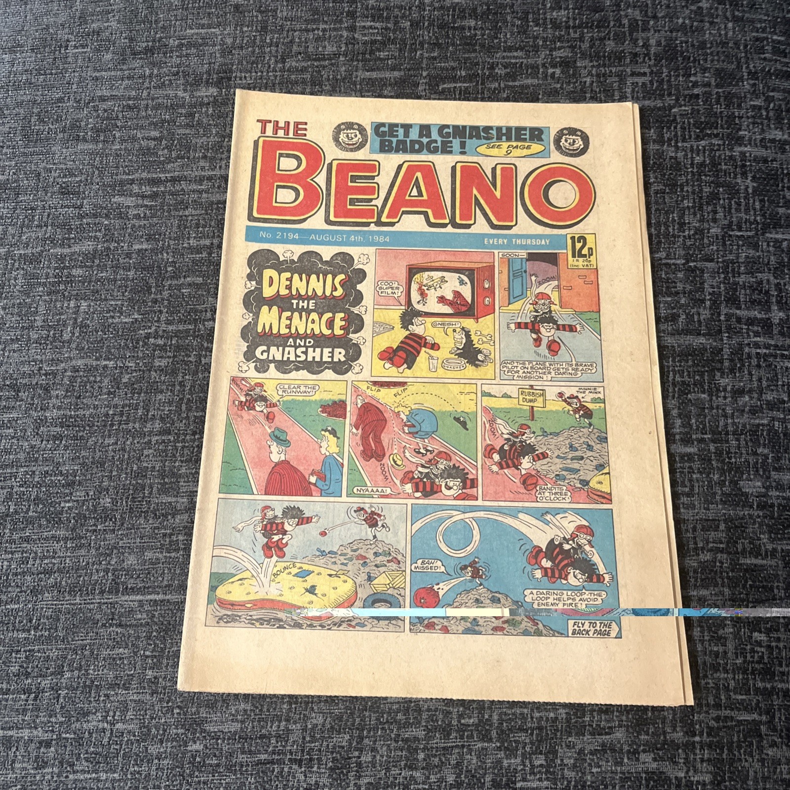 Beano Comic - #2194 - 4 August 1984