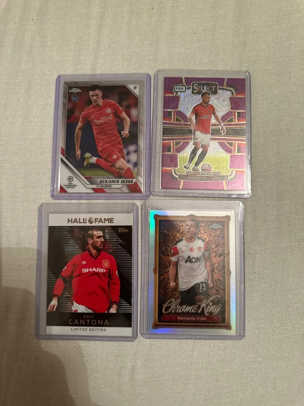 Lote Man United Topps/Panini