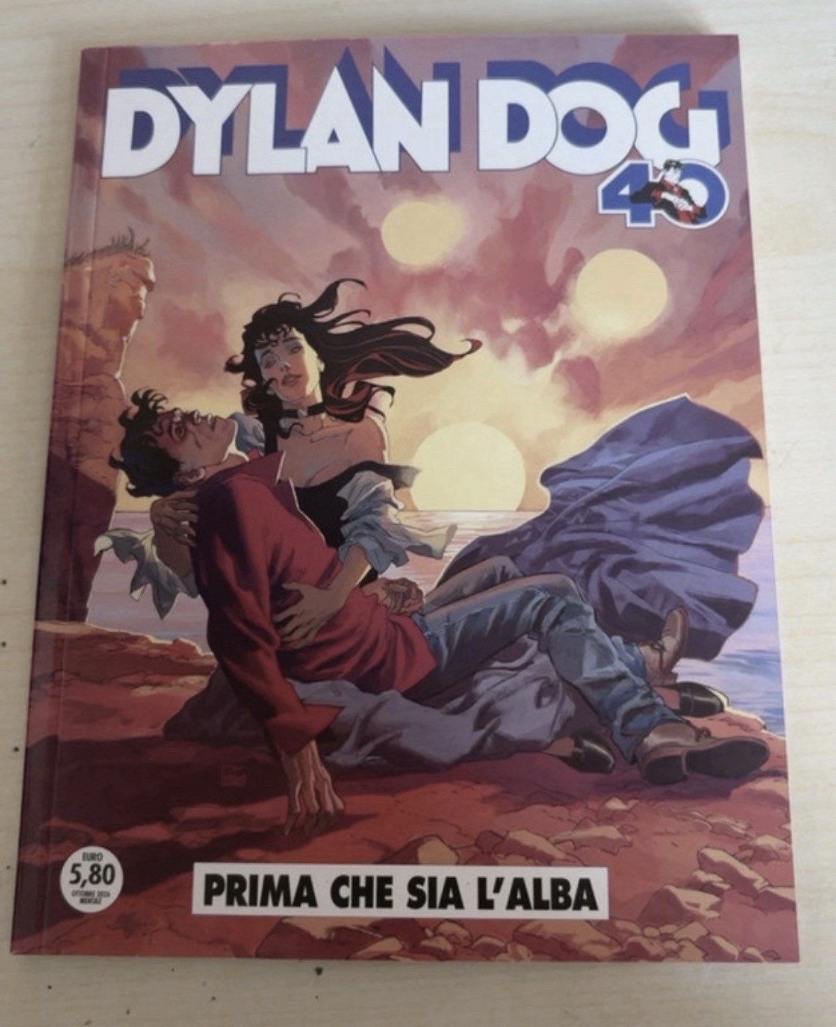 Dylan Dog n.450 Prima che sia l'alba fumetto italiano a colori