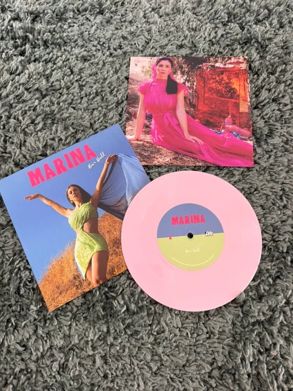 Marina - Man's World (pink 7 inch webstore vinyl)