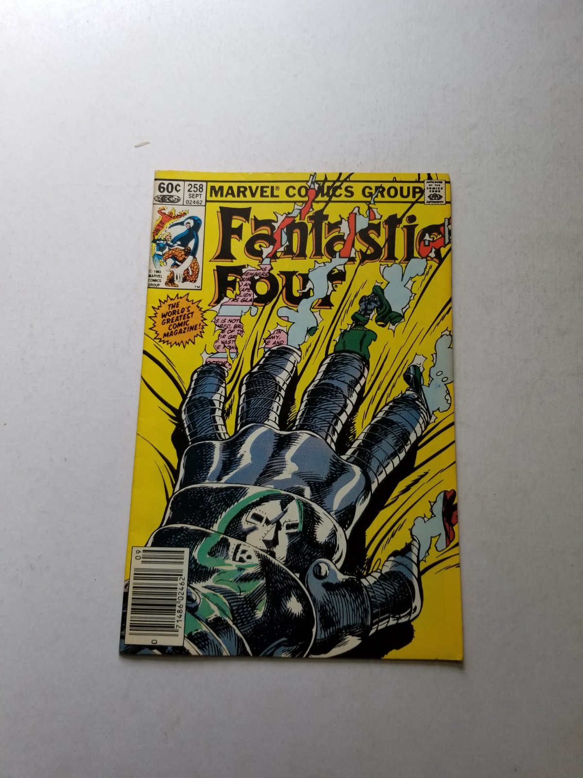 MARVEL DC COMICS #258 SEPT   FANTASTIC FOUR .60 COVER COMIC -LC3-F