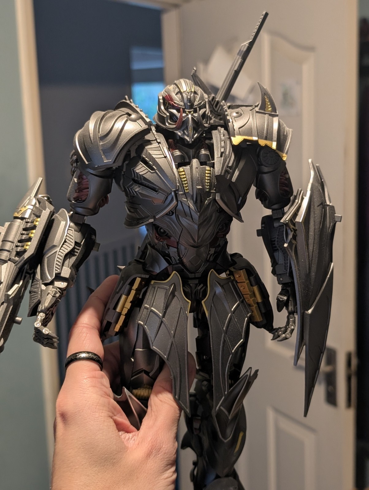 BS-02 Dragoon Mega Transformers Megatron L'ultimo cavaliere personaggio