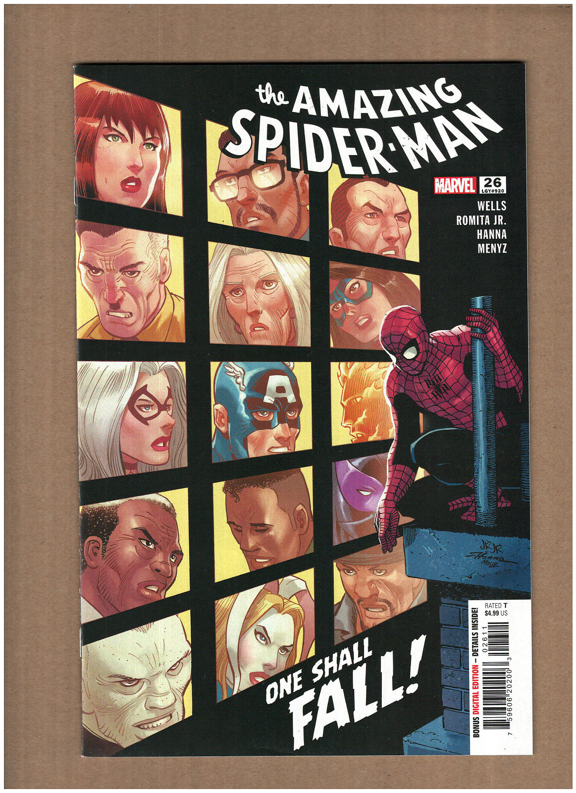 Amazing Spider-man #26 Marvel Comics 2023 Romita Jr. Cover NM- 9.2