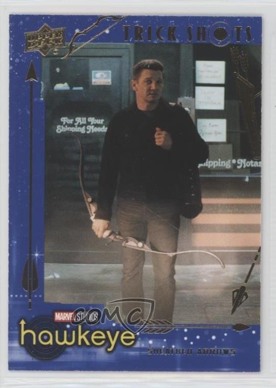 2023 Marvel Studios Hawkeye Trick Shots Blue Clint Barton Sheathed Arrows 12g7