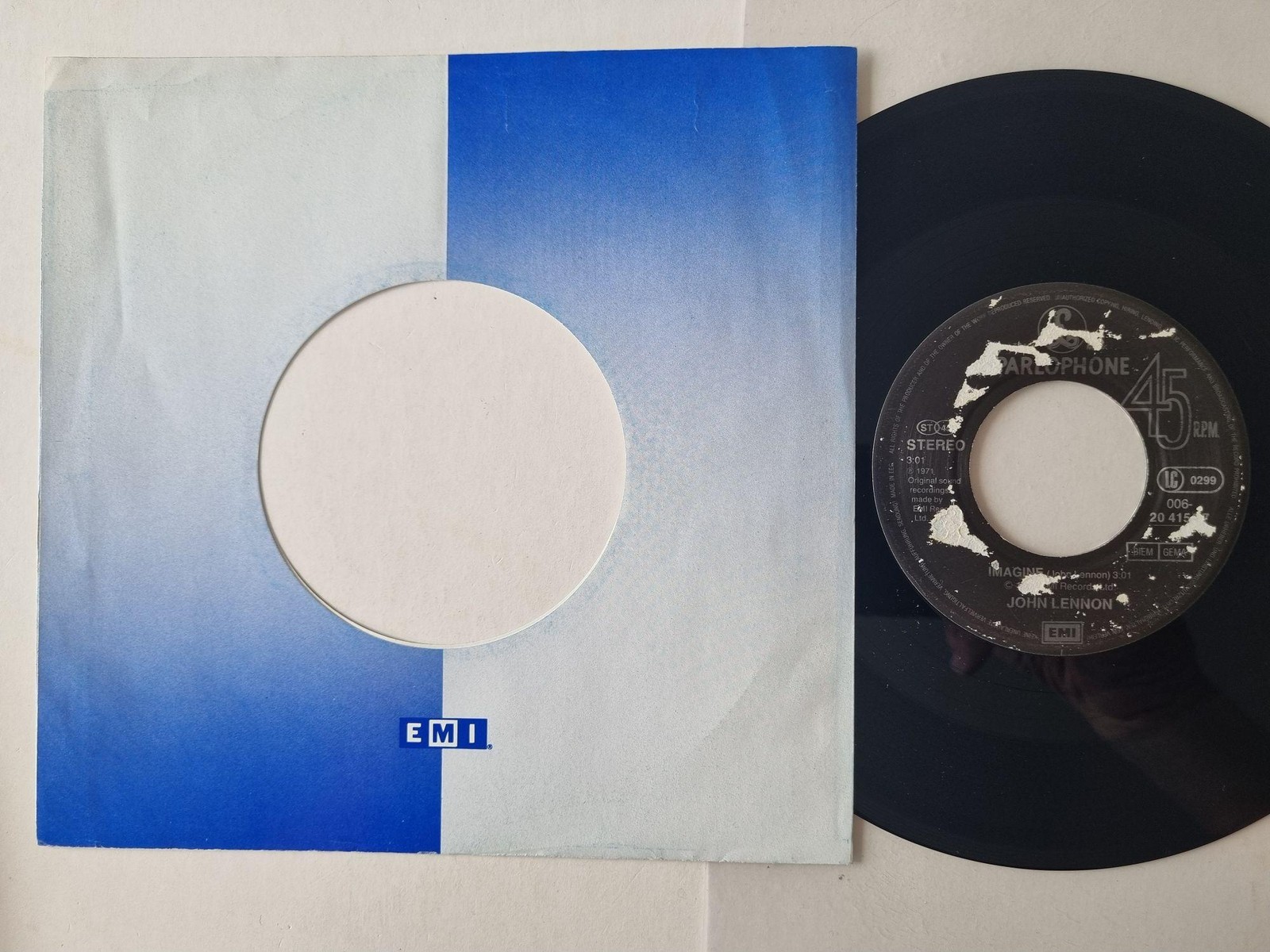 John Lennon - Imagine/ Give Peace a Chance 7'' Vinyl Germany