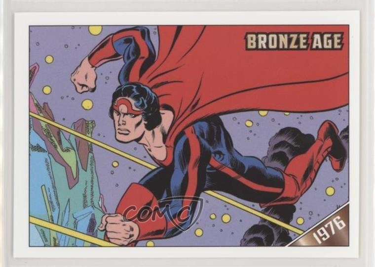 2012 Rittenhouse Marvel età del bronzo plastica bianca Omega lo sconosciuto #41 4z5