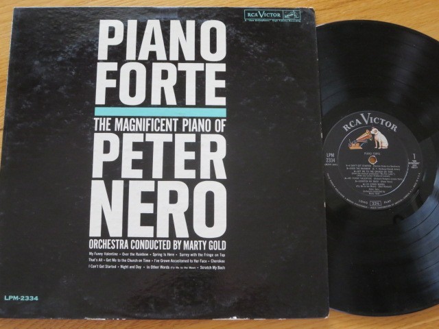 Vintage Vinyl-PETER NERO-Piano Forte-RCA-LPM-2334-EX