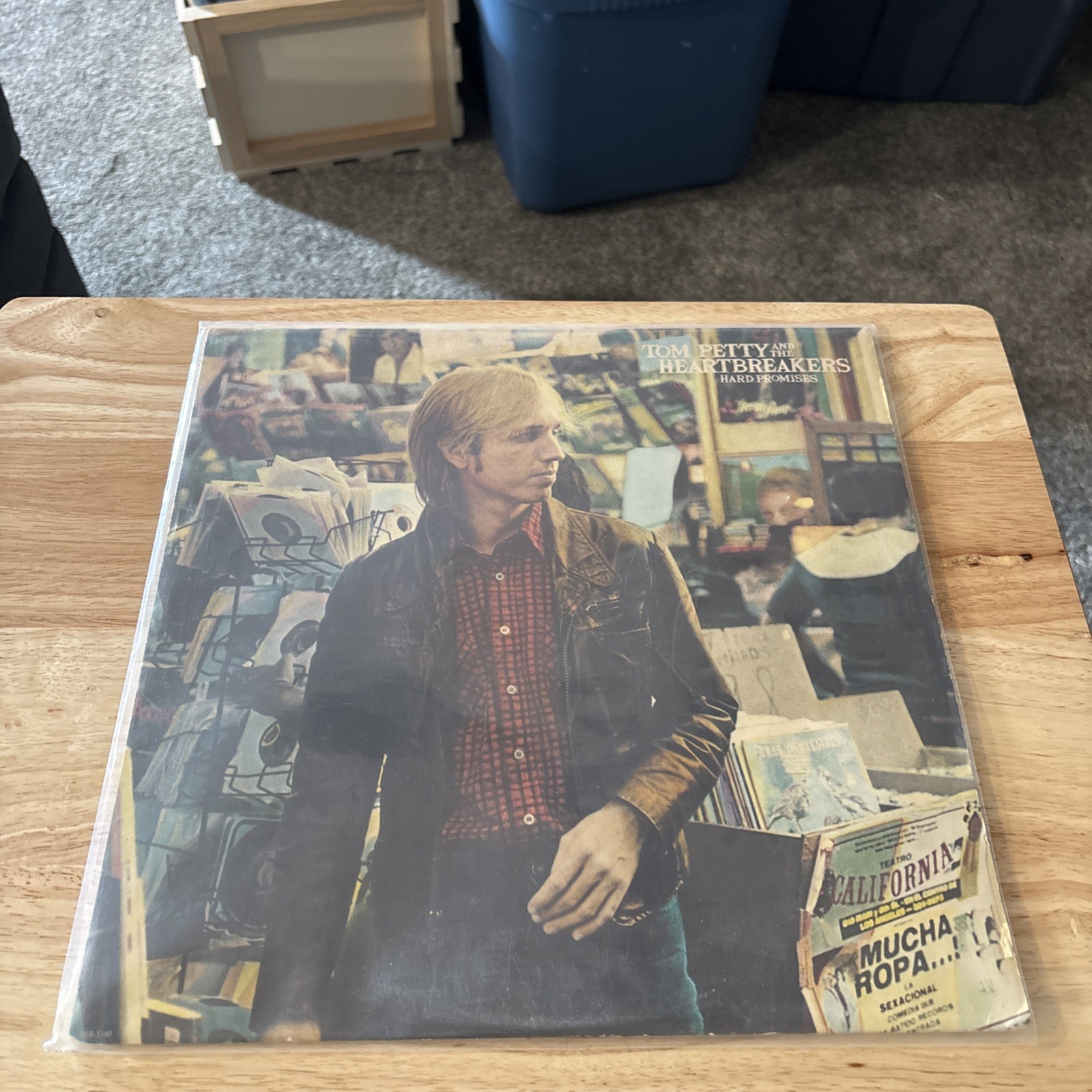 Tom Petty & The Heartbreakers Vinyl LP Hard Promises & Insert BSR-5160 1981