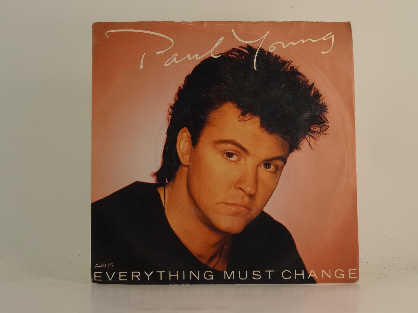 PAUL YOUNG EVERYTHING MUST CHANGE (5) (78) 2 Track 7" Single plus Picture Sleeve
