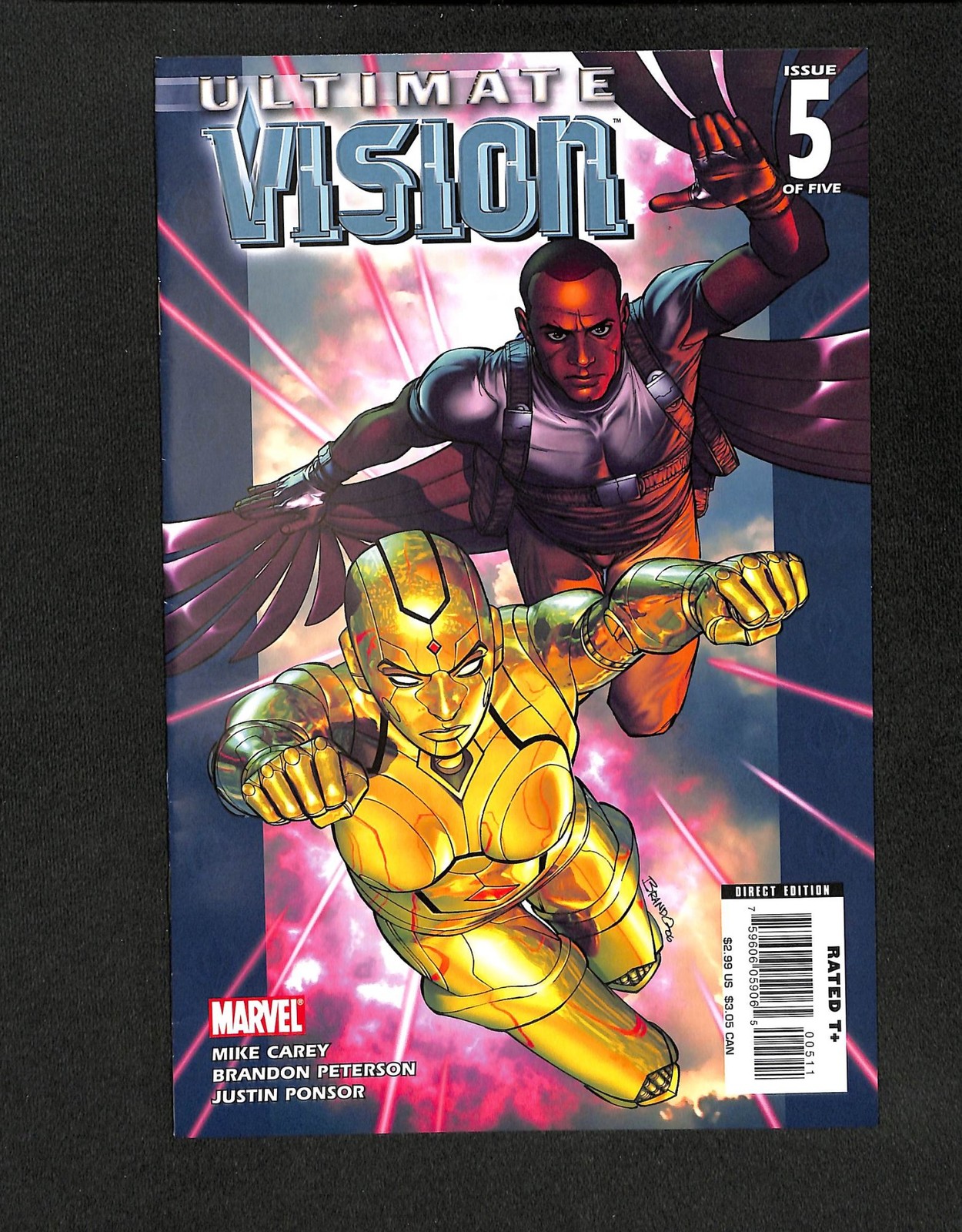 Ultimate Vision #5 Ultimate Marvel 2008