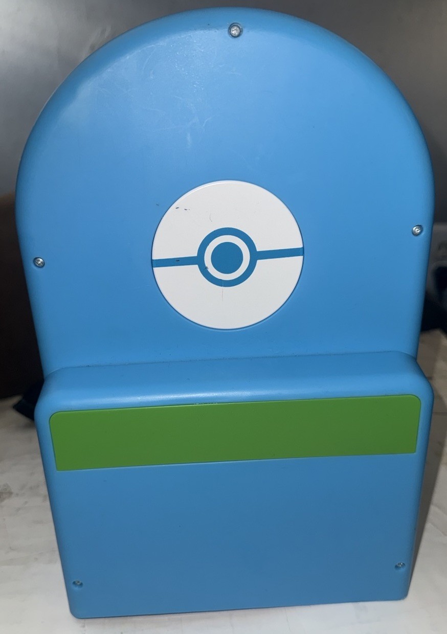 Pokemon Custodia Playset Zaino Giocattolo Blu Portatile Stoccaggio Avventura Set