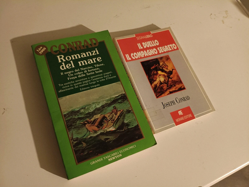 2 libri Joseph Conrad
