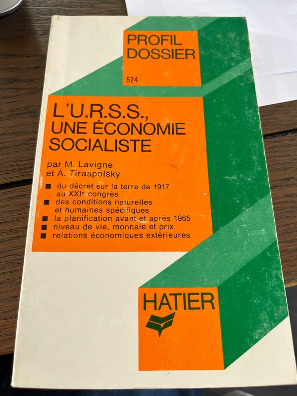 L’URSS une économie socialiste