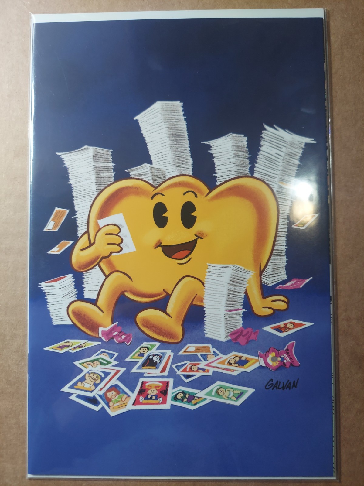 Spazzatura secchio bambini: Origins #1 WhatNot mascotte Bill Galvan variante vergine LTD 750
