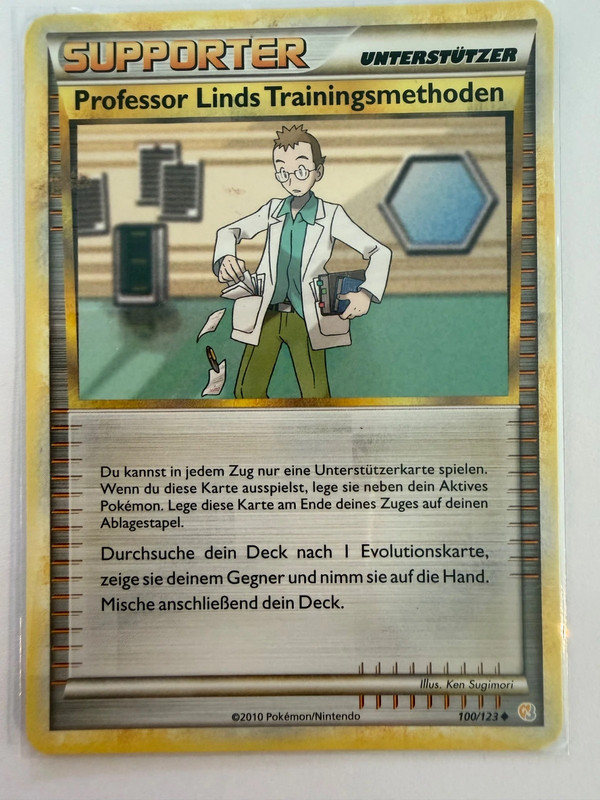 Pokemon Professor Linds 100/123