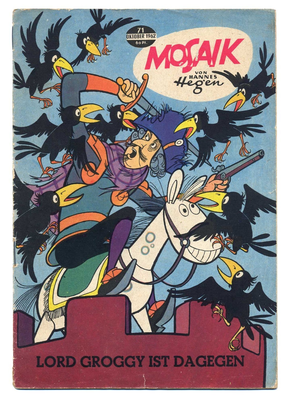 Mosaico n.71, ottobre 1962, Lord Groggy è contrario, originale