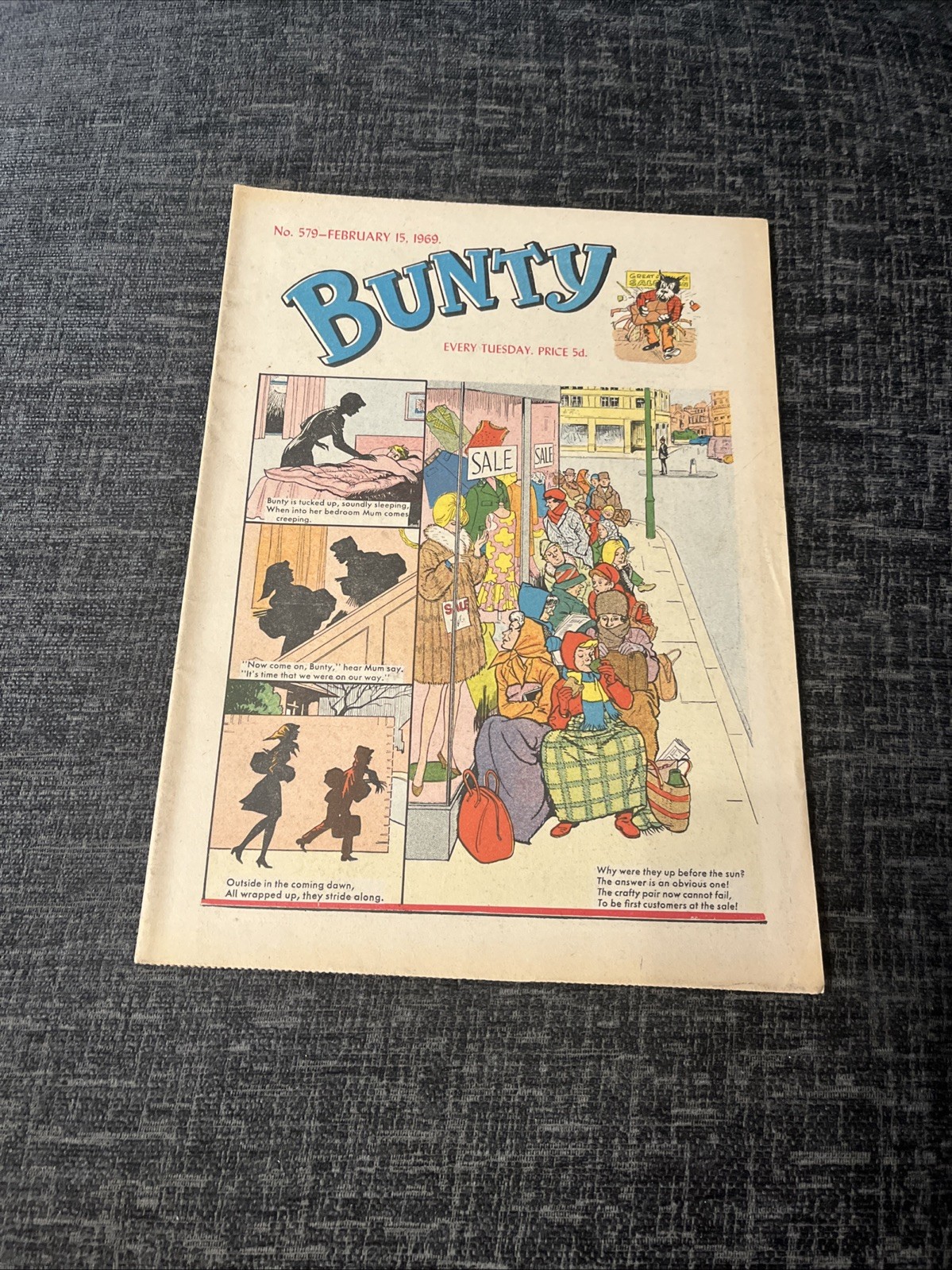 Bunty Comic - 15 February 1969