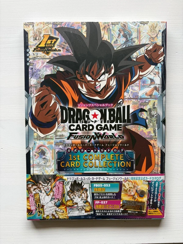 Dragon Ball Fusion Wolrd 1st Complete Card Collection Jap Sealed