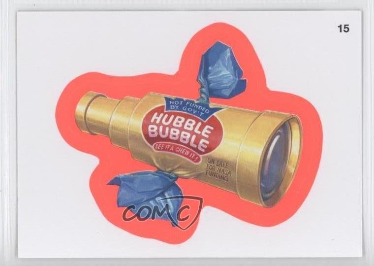 2012 Topps Wacky Packages All-New Series 9 Orange Hubble Bubble #15 0b5