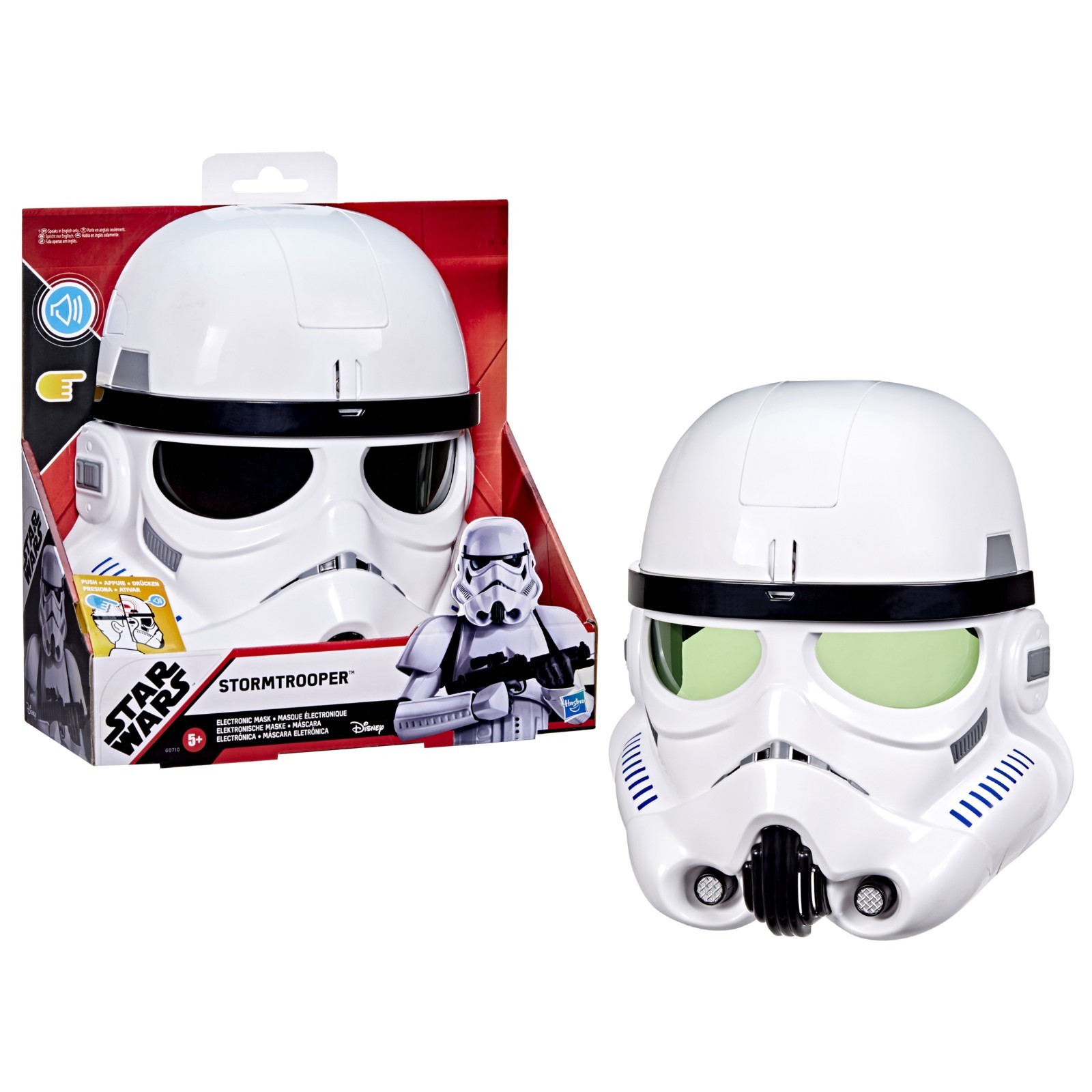 Star Wars Stormtrooper  Feature Electronic Mask Disney Hasbro Multi Phrases