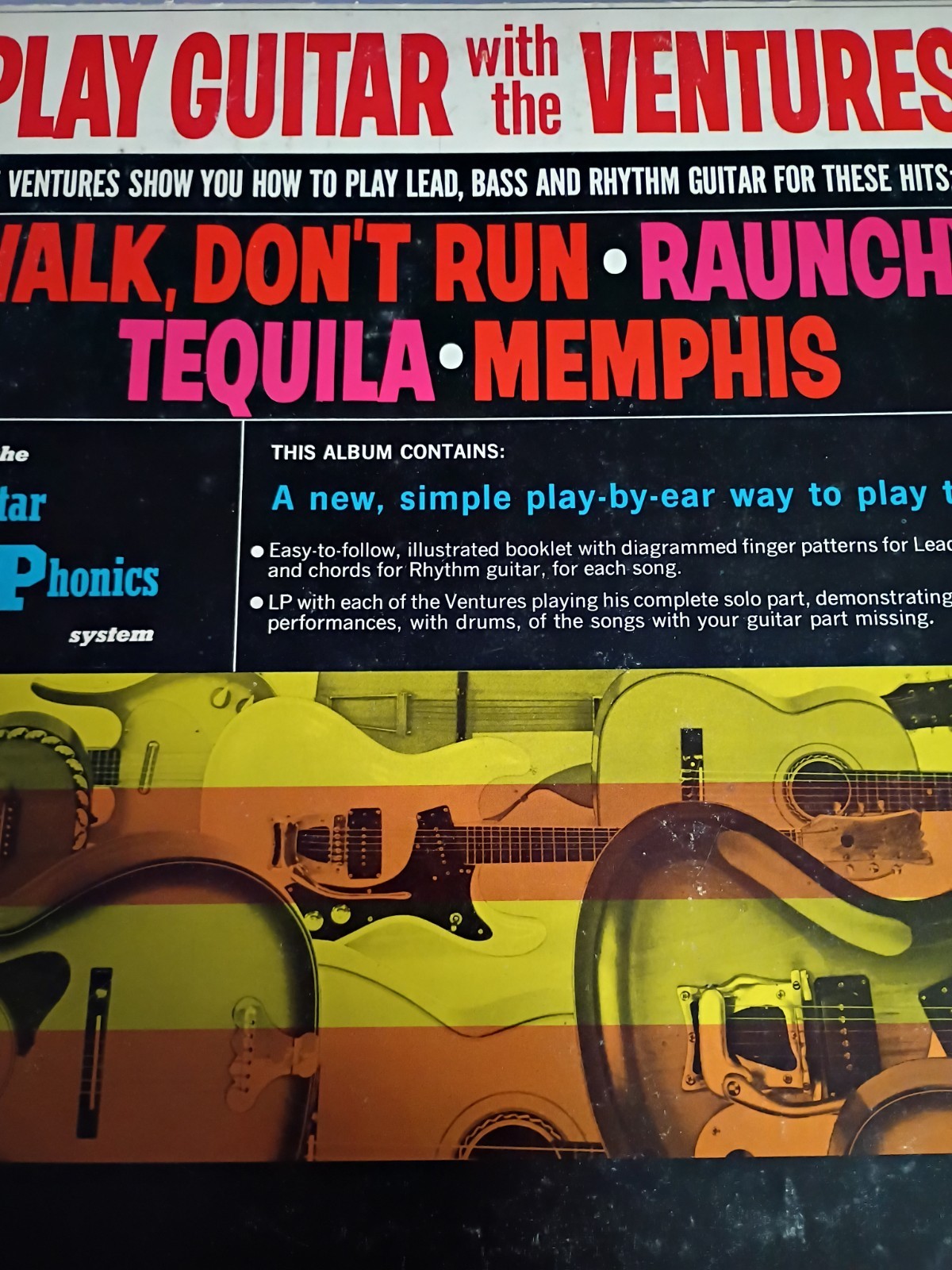 Play Guitar With The Ventures (LP Vinyl Records)