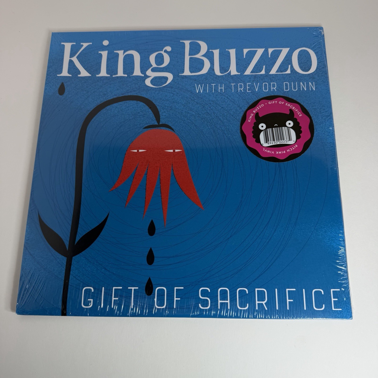 King Buzzo Gift of Sacrifice Pink Vinyl Sealed Record LP Melvins Trevor Dunn New