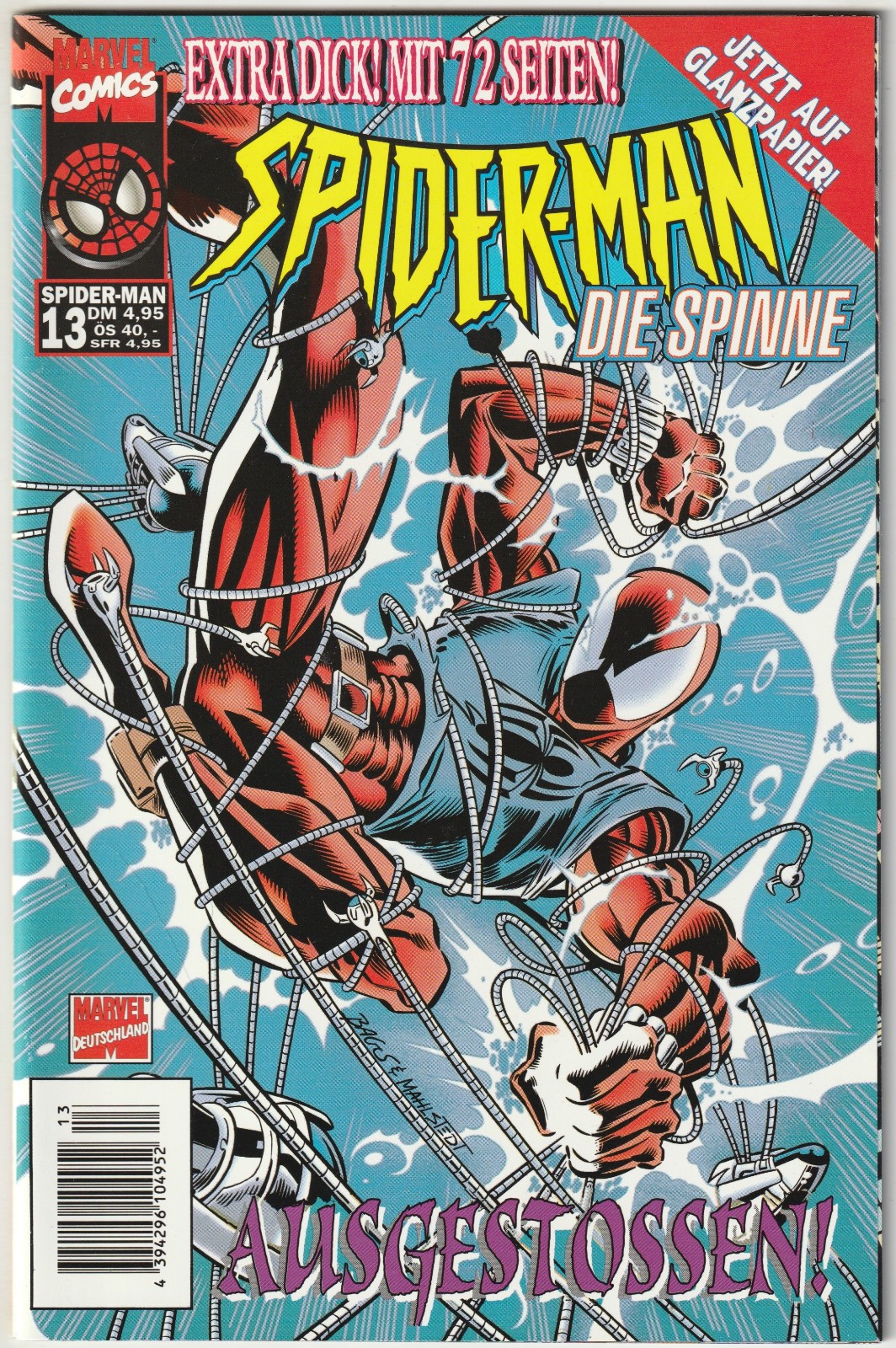 ✪ Spider-Man #13, Marvel Germania 1998 COMICHEFT NUOVO ottimo Z0-1