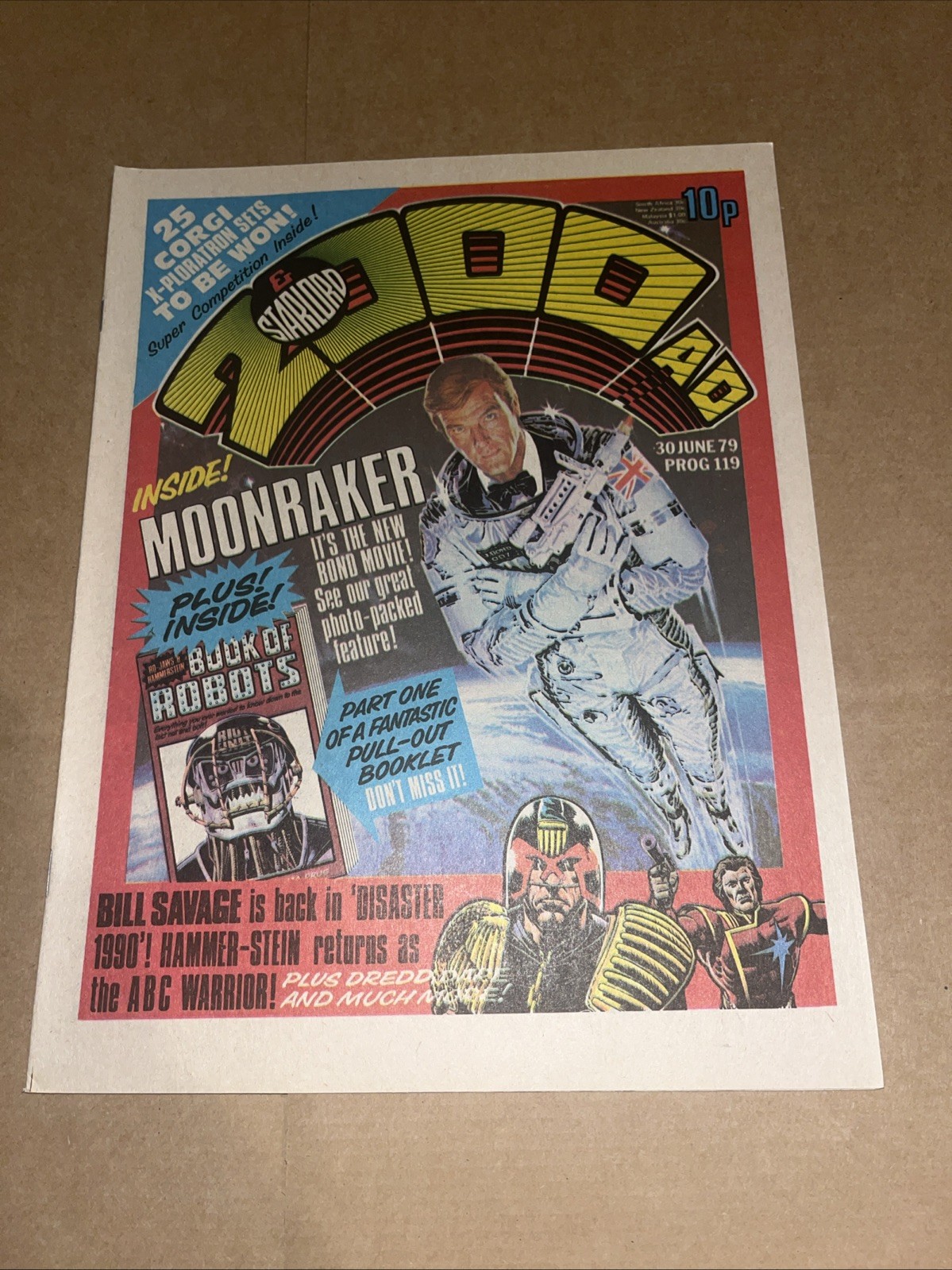 2000AD PROG 119 FIRST APPEARANCE ABC WARRIORS