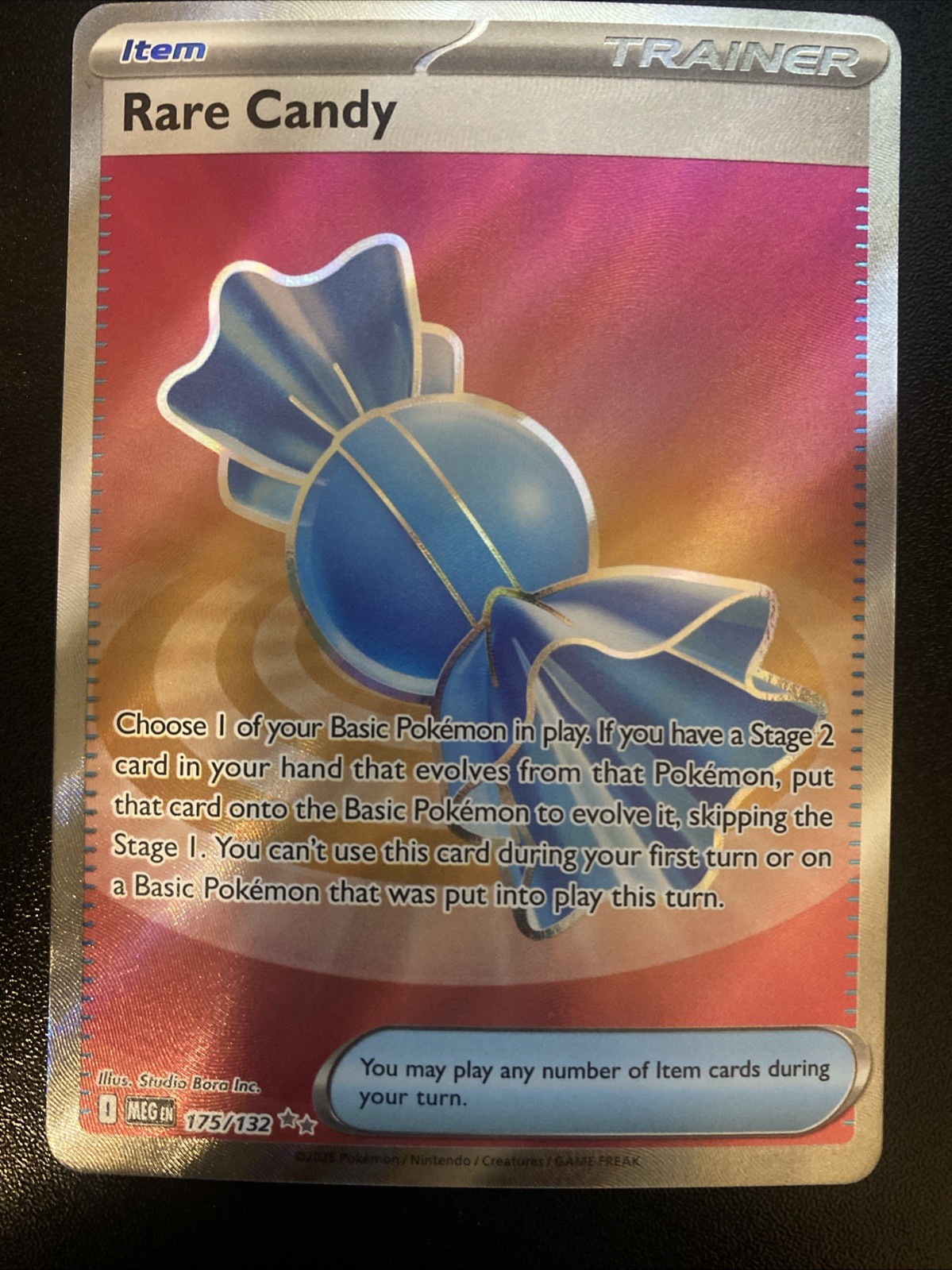 Caramelle Rare - 175/132 - Mega Evoluzione - Full Art - NM - Carta Pokemon TCG