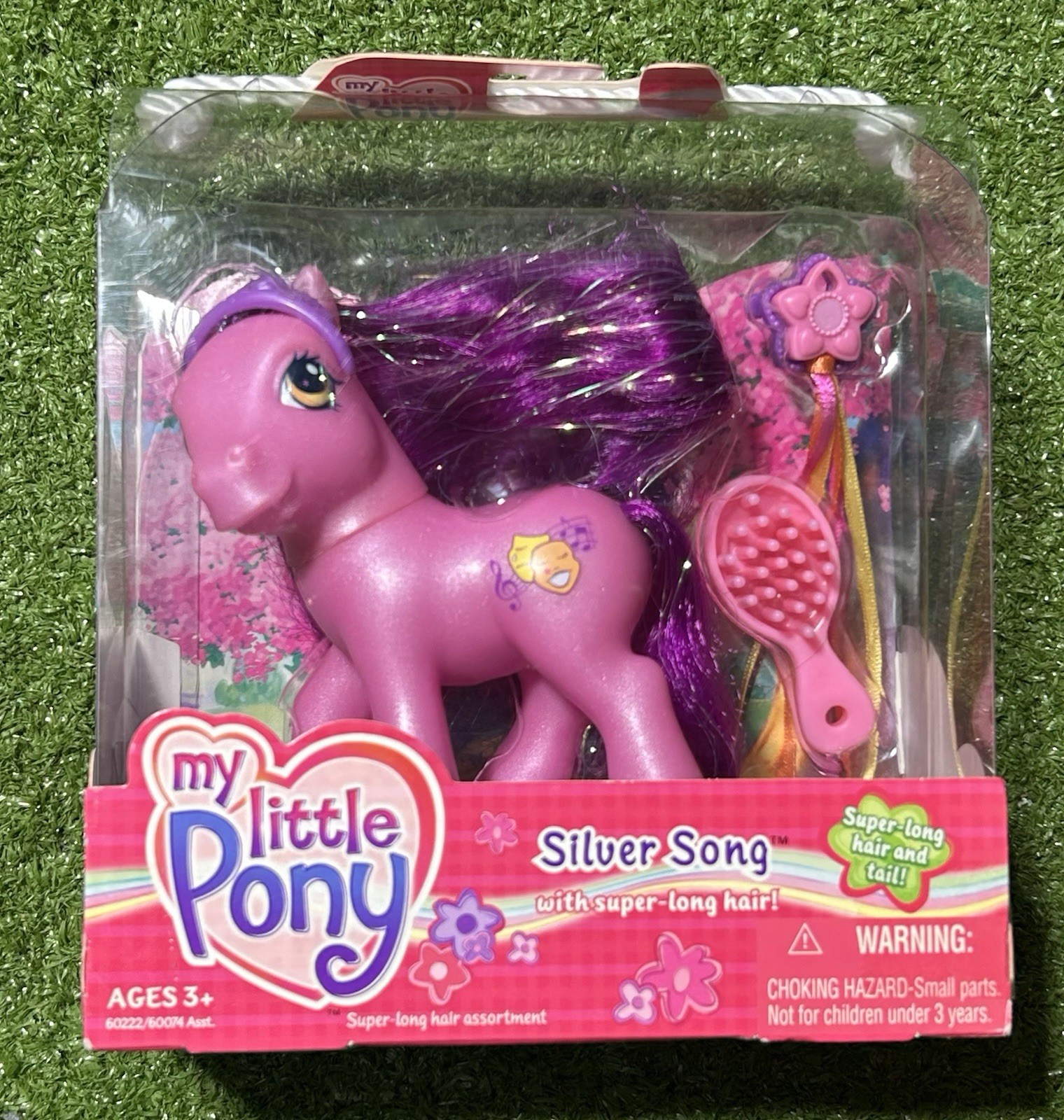 Vintage My Little Pony G3 Silver Song 2003 Hasbro nuovo