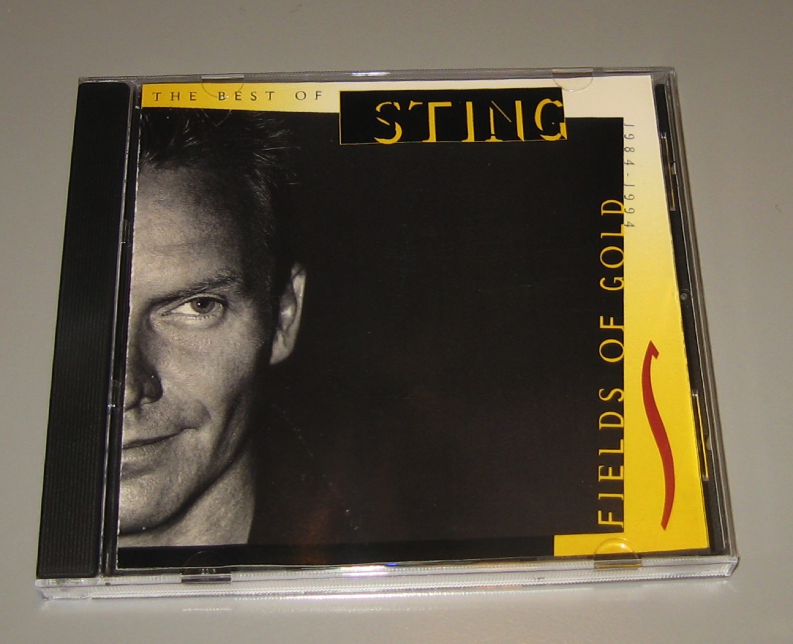 Sting - Fields Of Gold: The Best Of Sting 1984-1994 (CD, 1994, A&M) Police