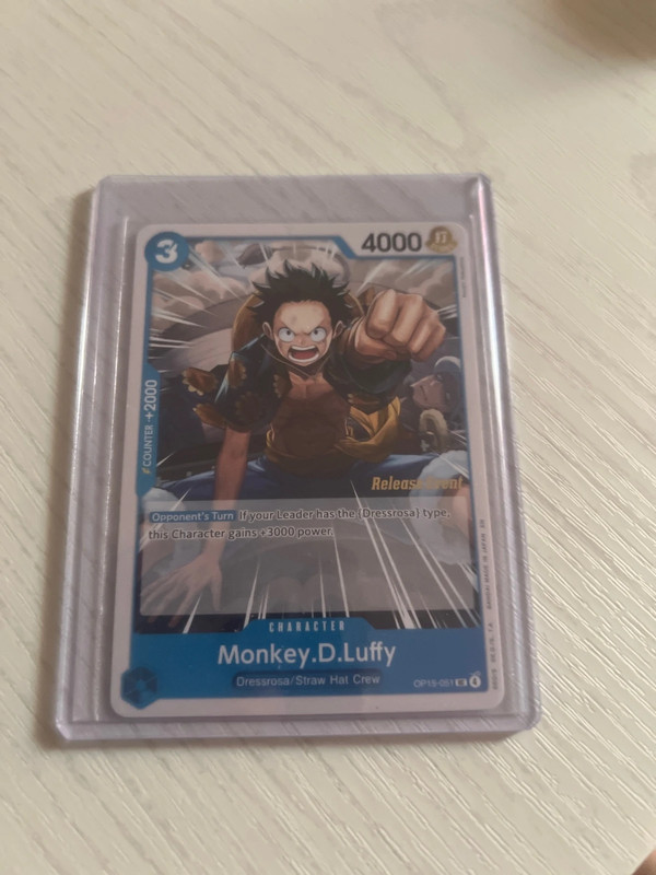 One piece Luffy release event